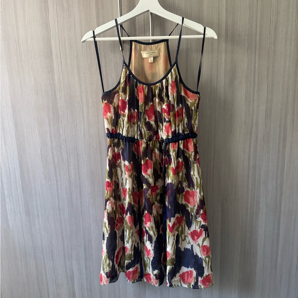 Anthropologie Silk Summer Dress by Moulinette Soeurs